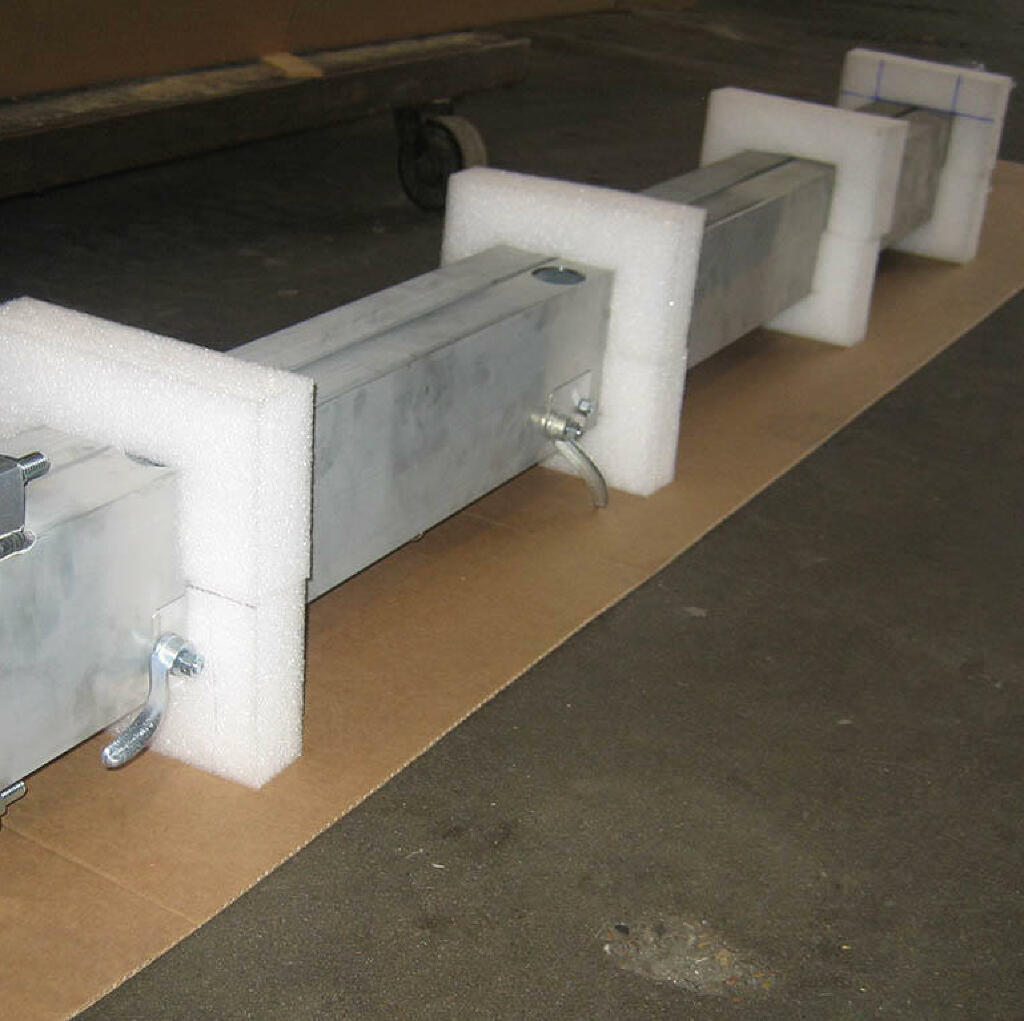 6.	Packaging of large Aluminum weldment utilizing; welding, machining and assembly